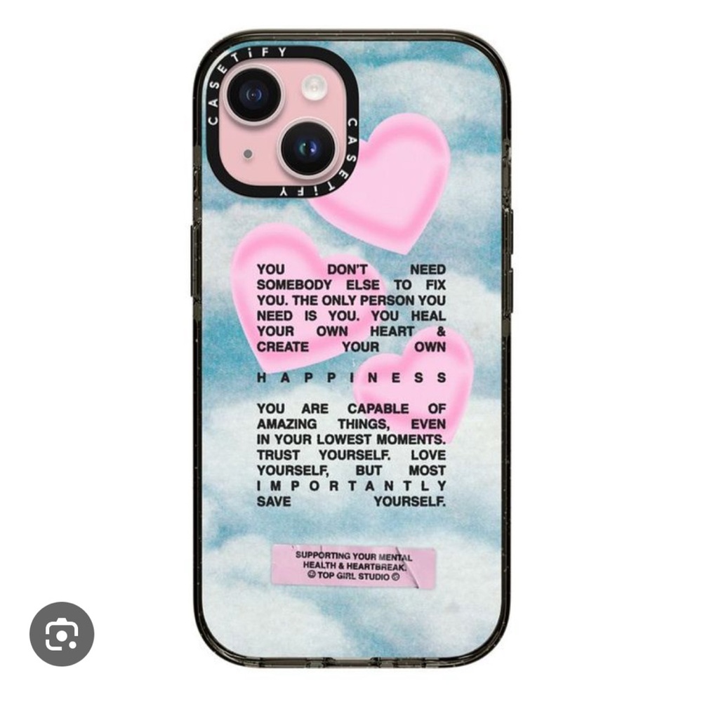 Casetify Save yourself by Top Girl Studio Frost iPhone 11 case